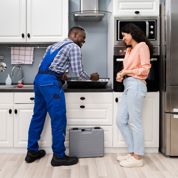 can you provide an estimate for cooktop repair before beginning any work in Brooksburg IN